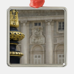 Spanje, Madrid. Koninklijk Paleis,  gloeilamp Metalen Ornament