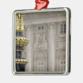 Spanje, Madrid. Koninklijk Paleis, gloeilamp Metalen Ornament (Links)