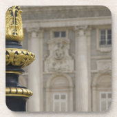 Spanje, Madrid. Koninklijk Paleis, gloeilamp Onderzetter (Voorkant)