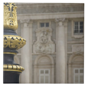 Spanje, Madrid. Koninklijk Paleis,  gloeilamp Tegeltje