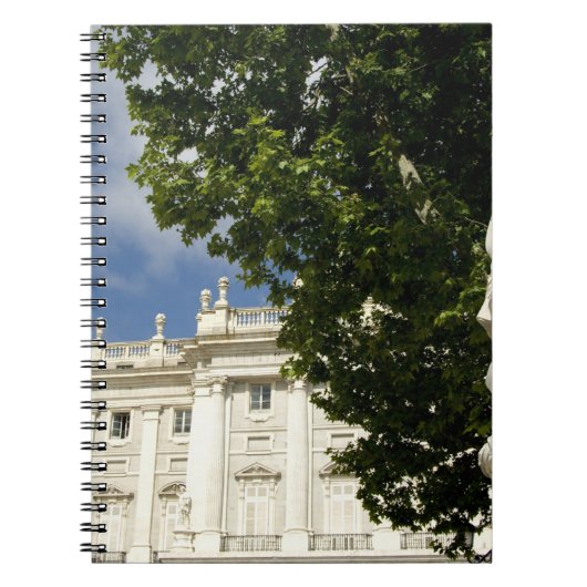 Spanje, Madrid. Koninklijk Paleis. Notitieboek (Voorkant)