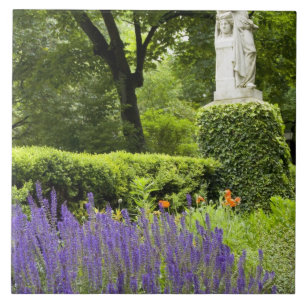 Spanje, Madrid. Koninklijke Botanische Tuin ook be Tegeltje