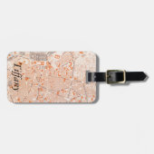 Spanje: Madrid Map, C1920 Bagagelabel (Voorkant horizontaal)