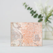 Spanje: Madrid Map, C1920 Briefkaart (Staand voorkant)