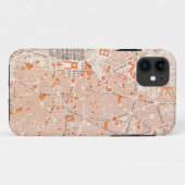 Spanje: Madrid Map, C1920 Case-Mate iPhone Case (Achterkant (horizontaal))