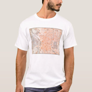 Spanje: Madrid Map, C1920 T-shirt