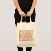 Spanje: Madrid Map, C1920 Tote Bag (Voorkant (product))