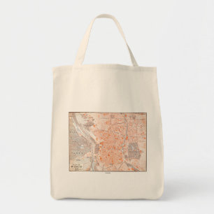 Spanje: Madrid Map, C1920 Tote Bag