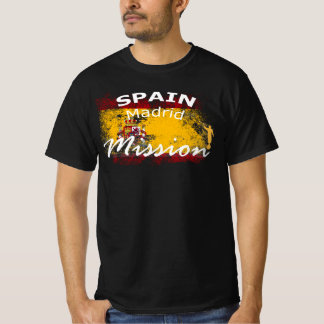 Spanje Madrid Mormon LDS-missie T-shirt