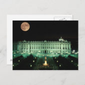 Spanje, Madrid, Royal Palace en Plaza de Briefkaart (Voorkant / Achterkant)