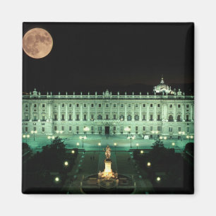 Spanje, Madrid, Royal Palace en Plaza de Magneet