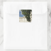Spanje, Madrid. Royal Palace. Vierkante Sticker (Tas)