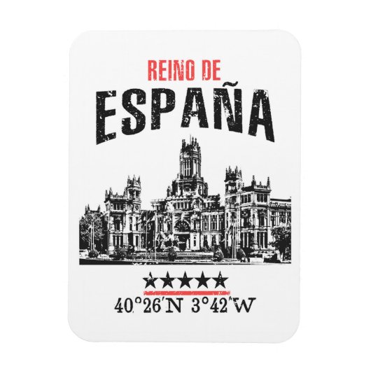 Spanje Magneet (Verticaal)