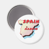 Spanje Magneet (Voorkant / Achterkant)