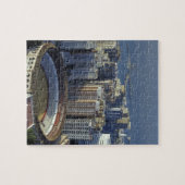 Spanje, Malaga, Andalusië Uitzicht op Plaza de Tor Legpuzzel (Horizontaal)