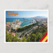 Spanje - Malaga - Briefkaart (Voorkant)