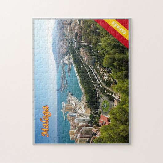 Spanje - Malaga - Legpuzzel (Verticaal)