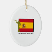 SPANJE MALAGA MISSIE LDS CTR KERAMISCH ORNAMENT (Rechts)