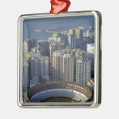 Spanje, Malaga, Uitzicht Andalusië van Plaza de To Metalen Ornament (Links)