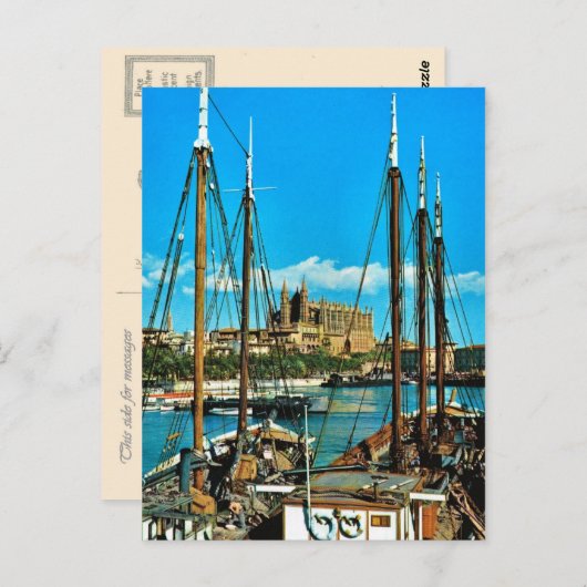  Spanje, Mallorca, Palma Cathedraal Briefkaart (Voorkant / Achterkant)