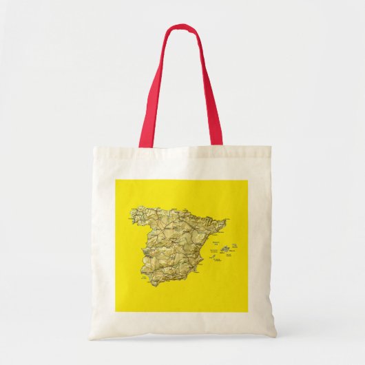 Spanje Map Bag Tote Bag (Voorkant)