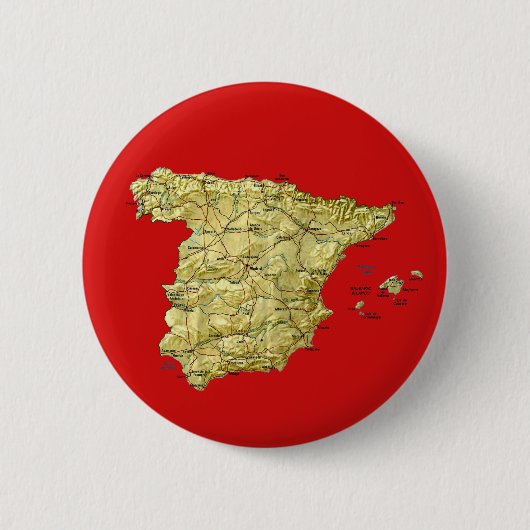 Spanje Map Button (Voorkant)