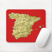 Spanje Map Mousepad Muismat (Met muis)
