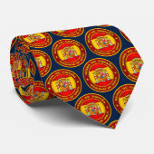 Spanje Medallion Apparel Stropdas (Opgerold)