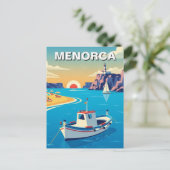 Spanje Menorca Ansichtkaart Briefkaart (Staand voorkant)