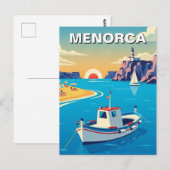 Spanje Menorca Ansichtkaart Briefkaart (Voorkant / Achterkant)