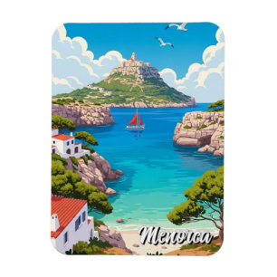 Spanje Menorca Ansichtkaart Magneet