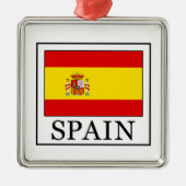 Spanje Metalen Ornament (Voorkant)