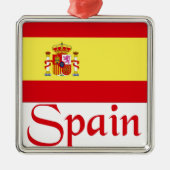 Spanje Metalen Ornament (Voorkant)