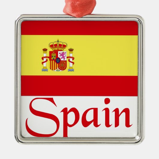 Spanje Metalen Ornament (Voorkant)