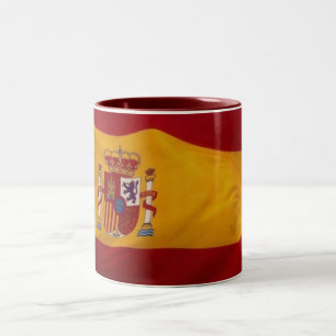 Spanje -Mok- Tweekleurige Koffiemok