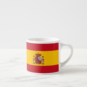 Spanje National Flag Patriotic Espresso Kop