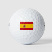 Spanje - Nationale Vlag - Actueel Golfballen (Voorkant)