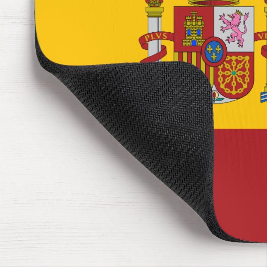 Spanje Nationale vlag Mousepad Muismat (Hoek)
