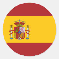 Spanje Nationale Vlag Sticker
