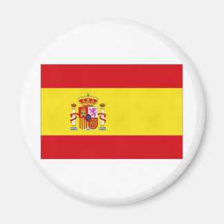 Spanje Nationale Vlag vereenvoudigd Magneet