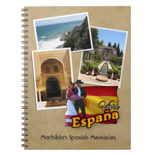 -Spanje Notitieboek