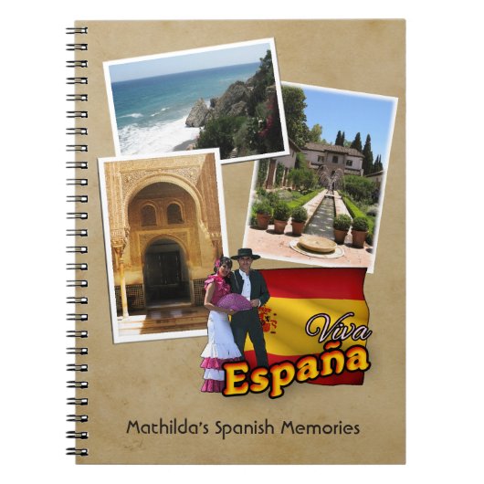 -Spanje Notitieboek (Voorkant)
