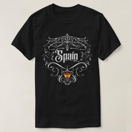 Spanje ontwerp t-shirt (Design voorkant)