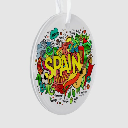 SPANJE ORNAMENT (voorkant)