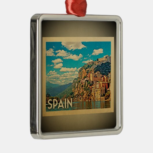 Spanje Ornament Vintage Travel (Rechts)