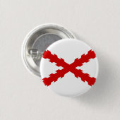 spanje oude vlag nieuwe spaanse indianen veroverin ronde button 3,2 cm (Voorkant /achterkant)