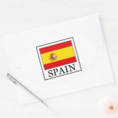 Spanje Ovale Sticker (Envelop)