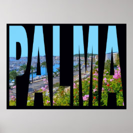spanje palma de mallorca poster
