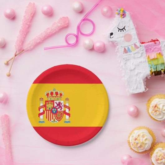 Spanje Papieren Bordje (Feest)