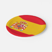 Spanje Papieren Bordje (Gekanteld)